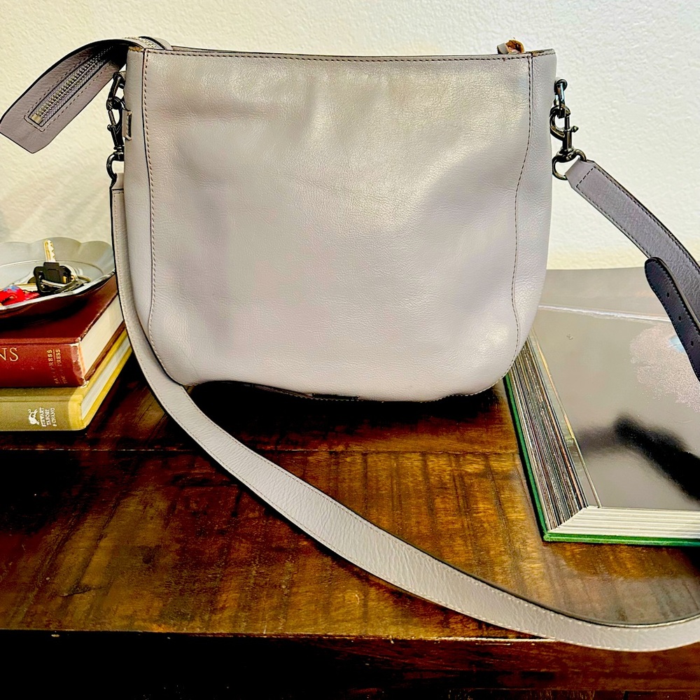 Rebecca Minkoff Grey Leather Studded Purse